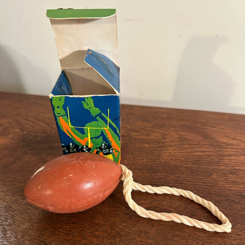 Vintage Avon First Down Soap on a Rope